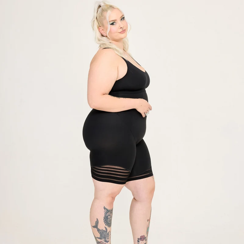 Smoothwear Super High Waist Shorts - Black