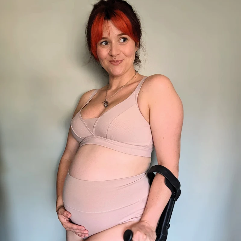 Everyday Ribbed Bra - Milk Bottle