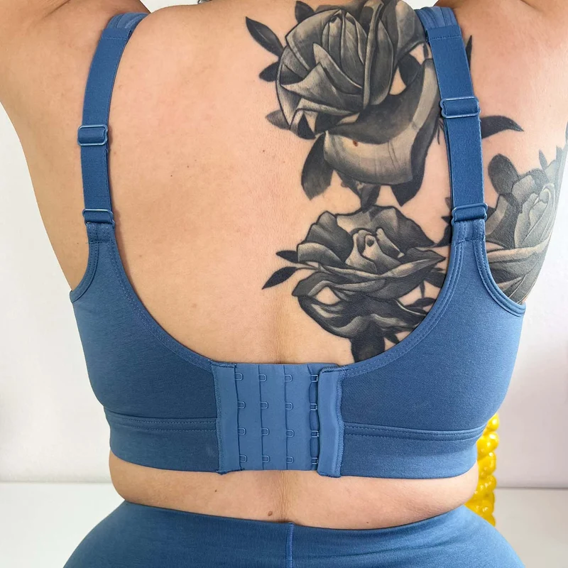 Comfort Cotton Bra - Denim