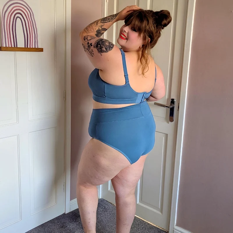 Comfort Cotton Bra - Denim