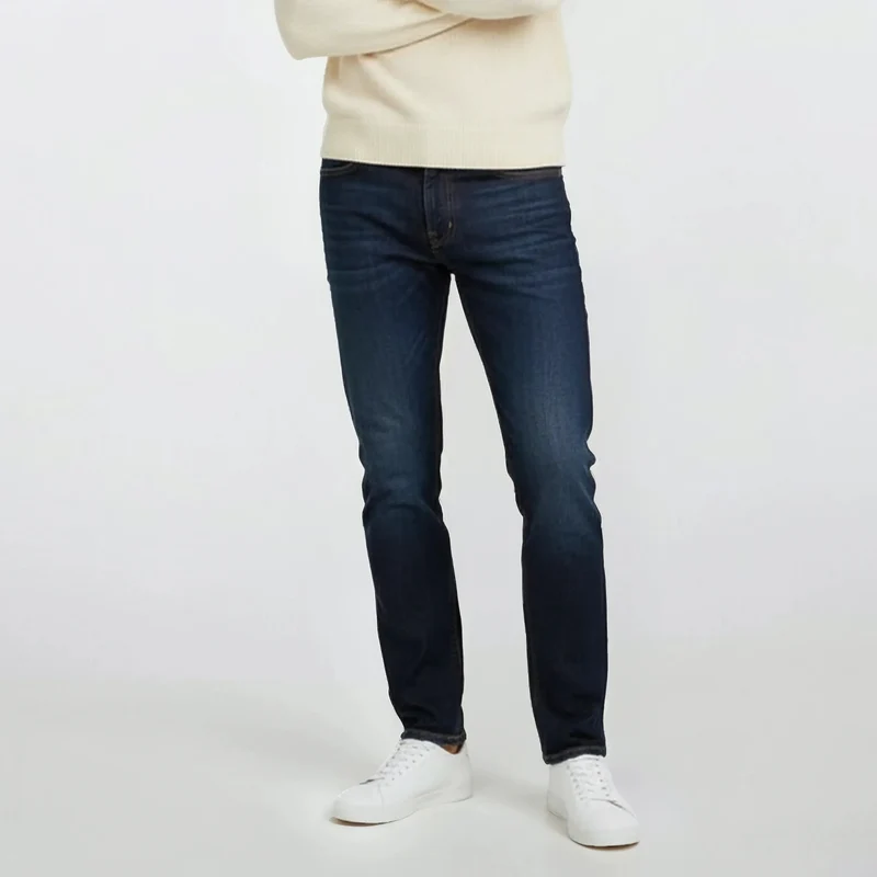 Jean 325 slim fit powertwist bleu foncé en coton