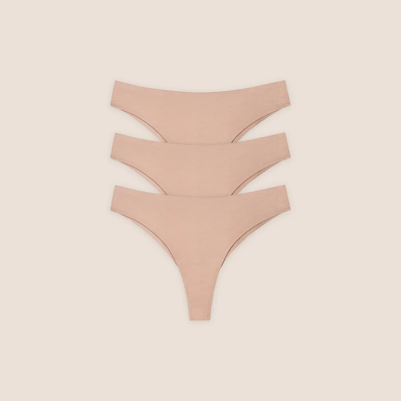 Brésiliens sans Couture (Pack de 3) - Miel