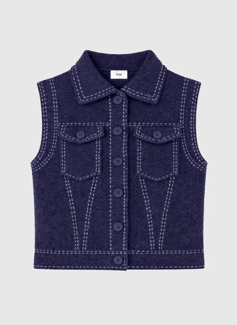 GILET LEWAYNE marine
