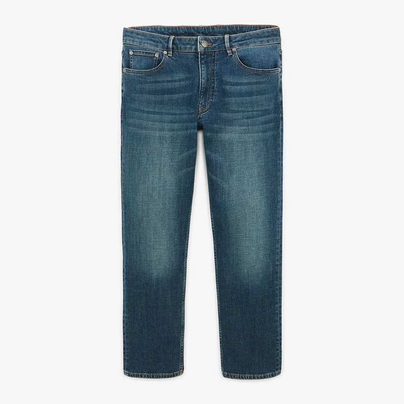 Jean 336 coupe droite bleu denim