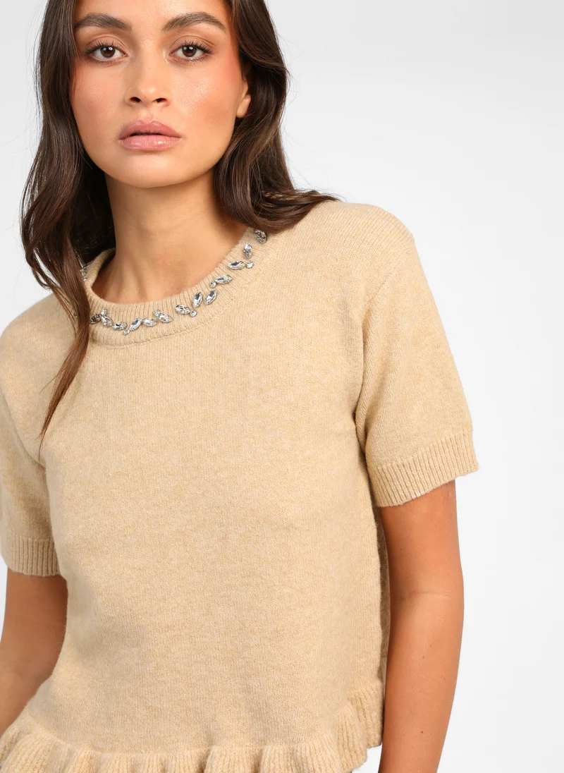 PULL NESTORINE vanille