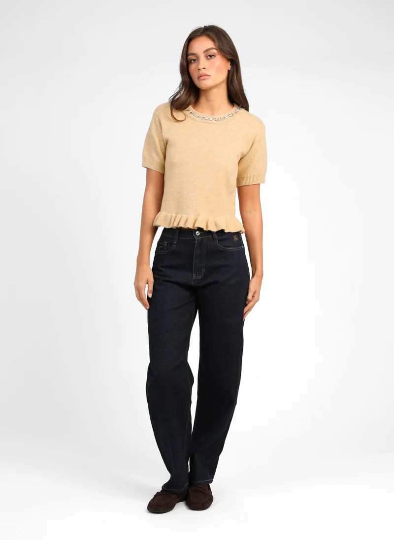 PULL NESTORINE vanille