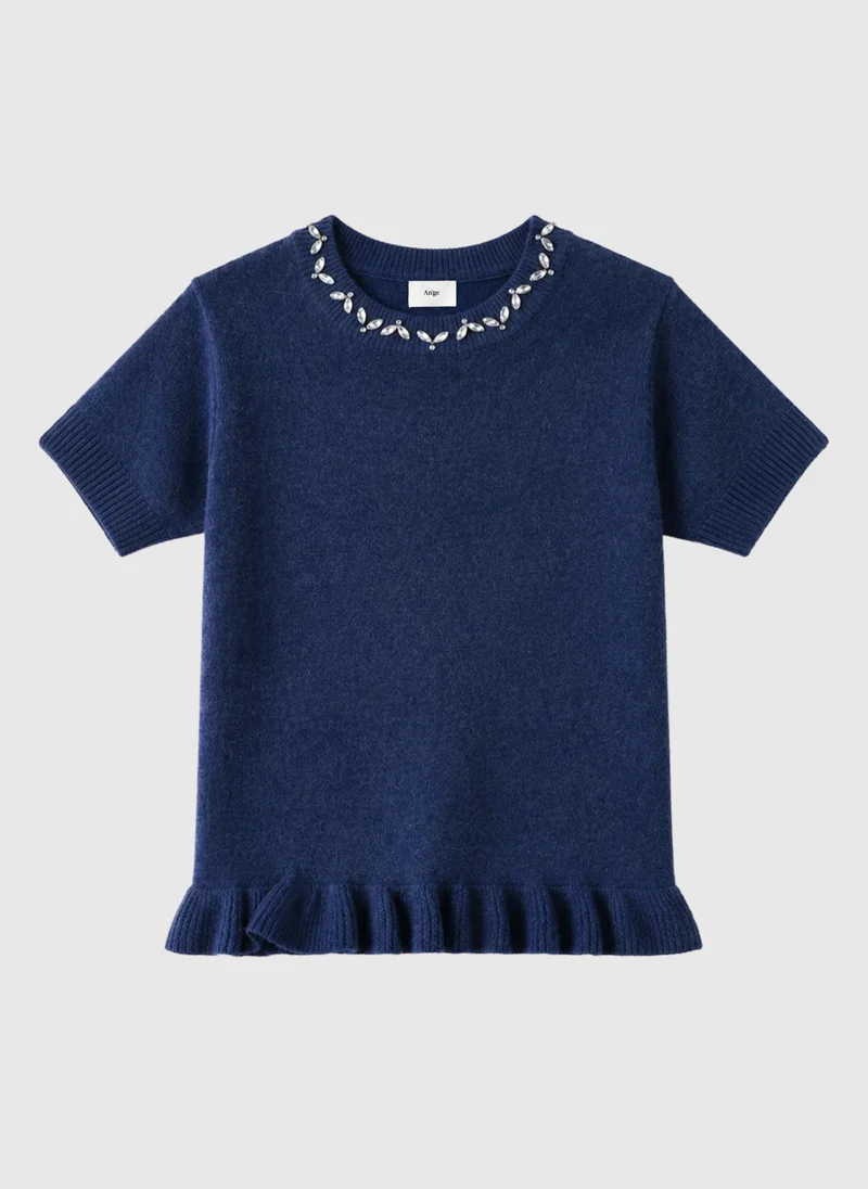 PULL NESTORINE indigo