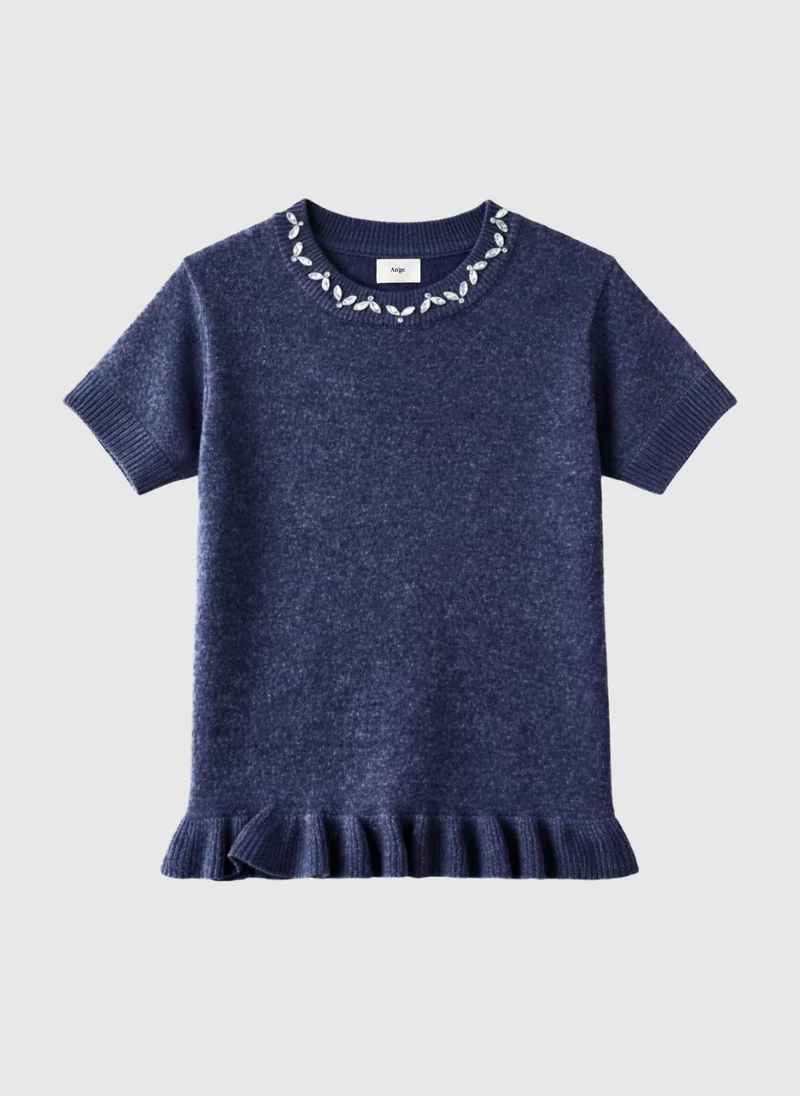 PULL NESTORINE myrtille
