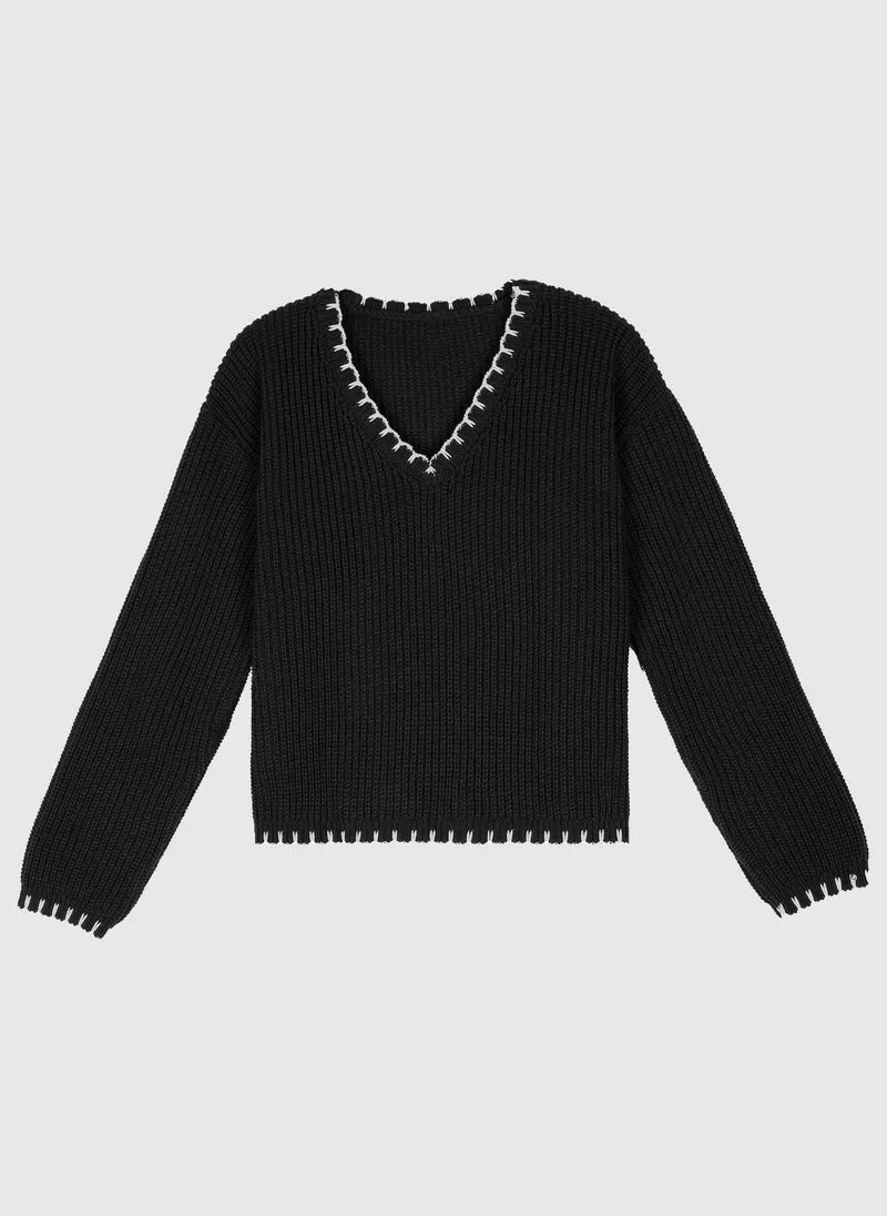 PULL VALENTINE noir