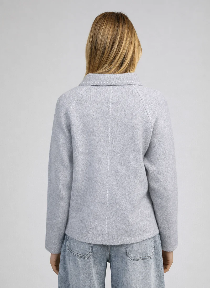 GILET NIBA gris