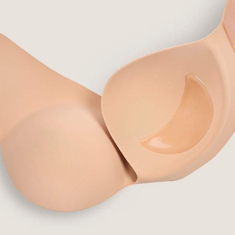 Soutien-gorge Adhésif Push-up - Sable
