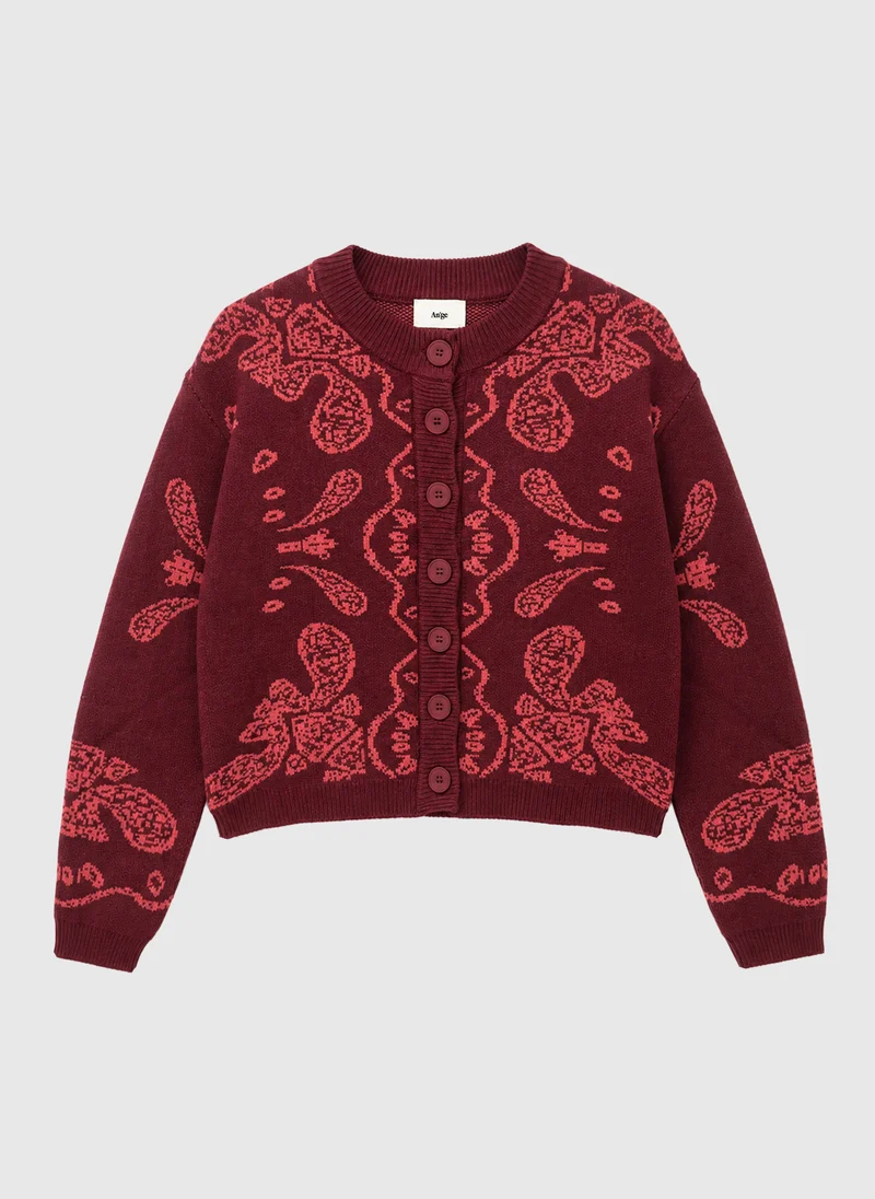 PULL NAYANA grenat