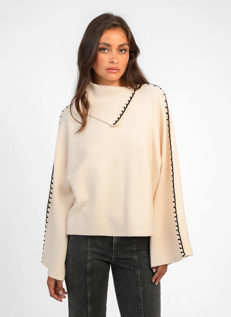 PULL NOFELIO vanille