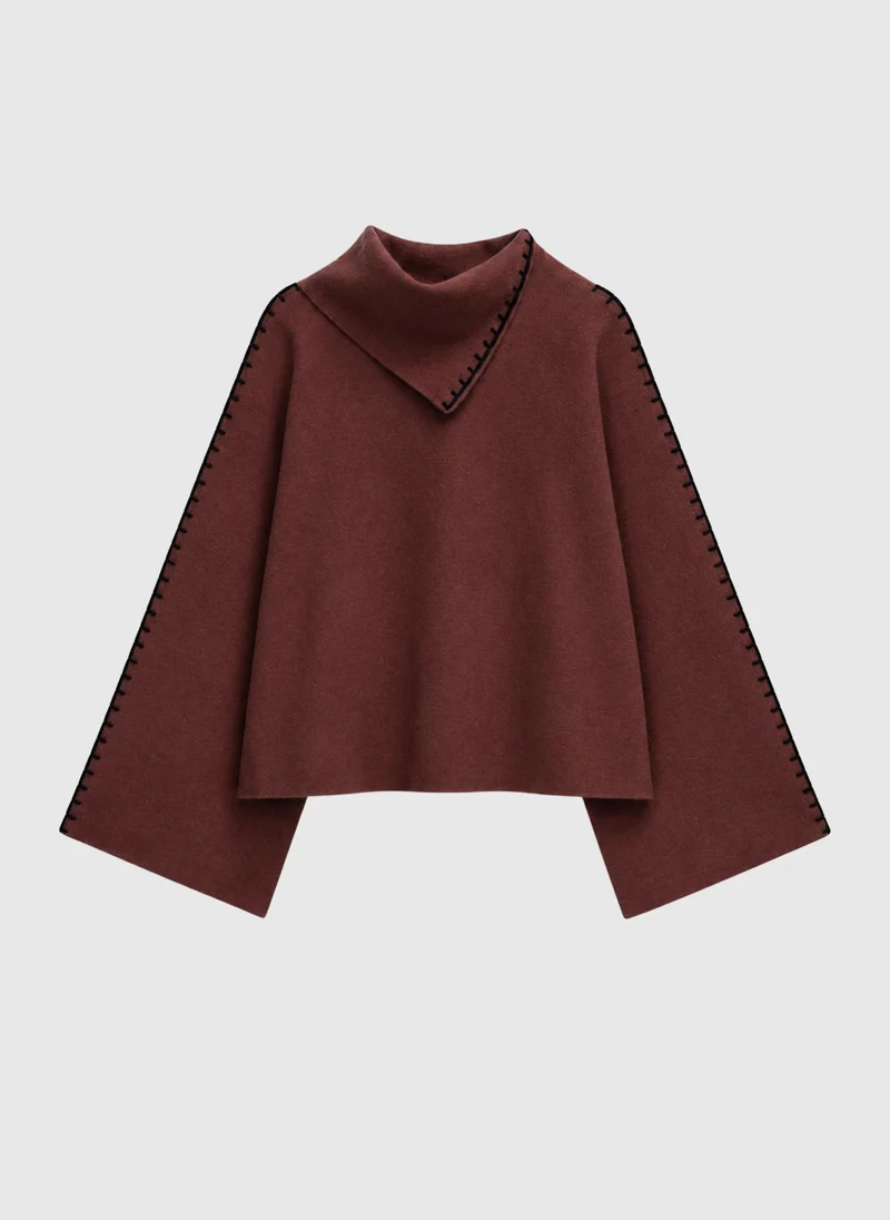 PULL NOFELIO chocolat