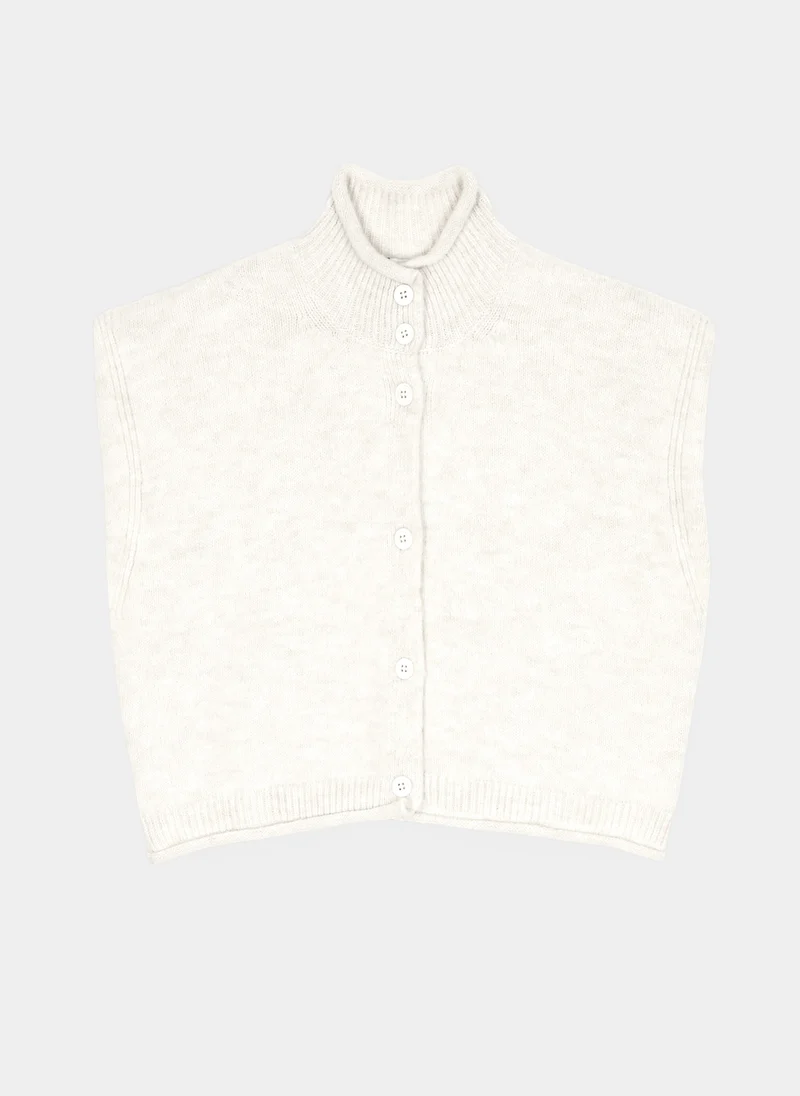 GILET LOROKIA ecru