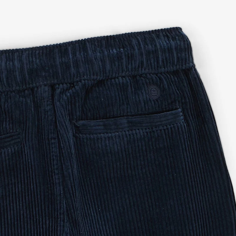 Pantalon 549 regular taille élastiquée confort garçon bleu dark navy