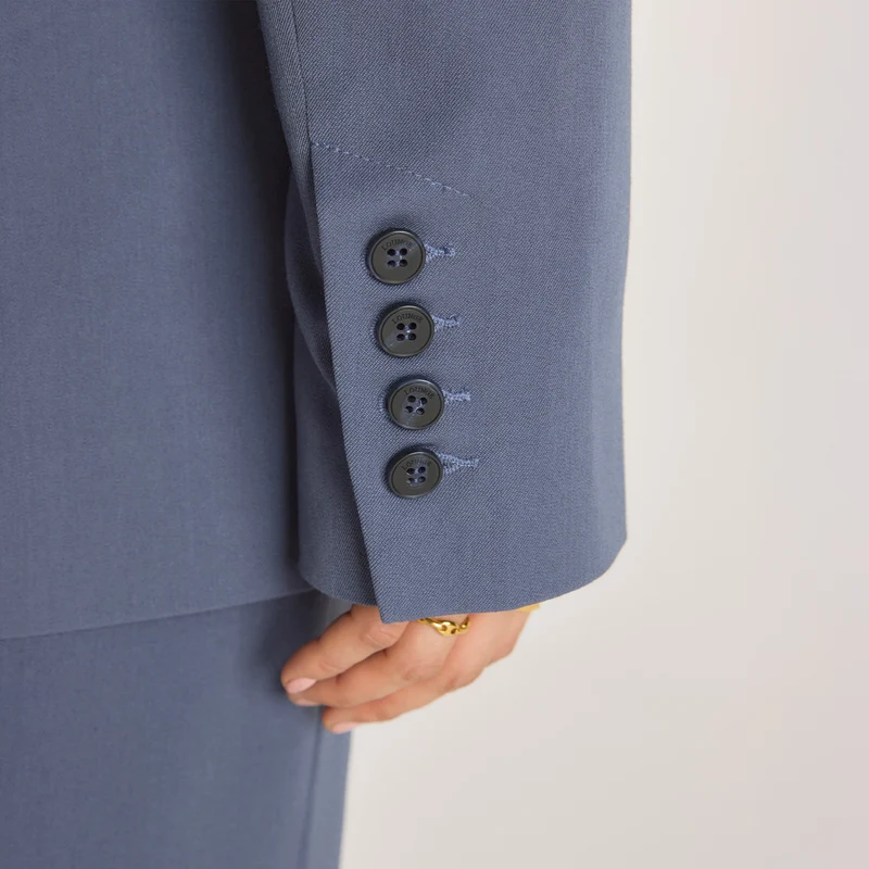Blazer Oversize - Bleu