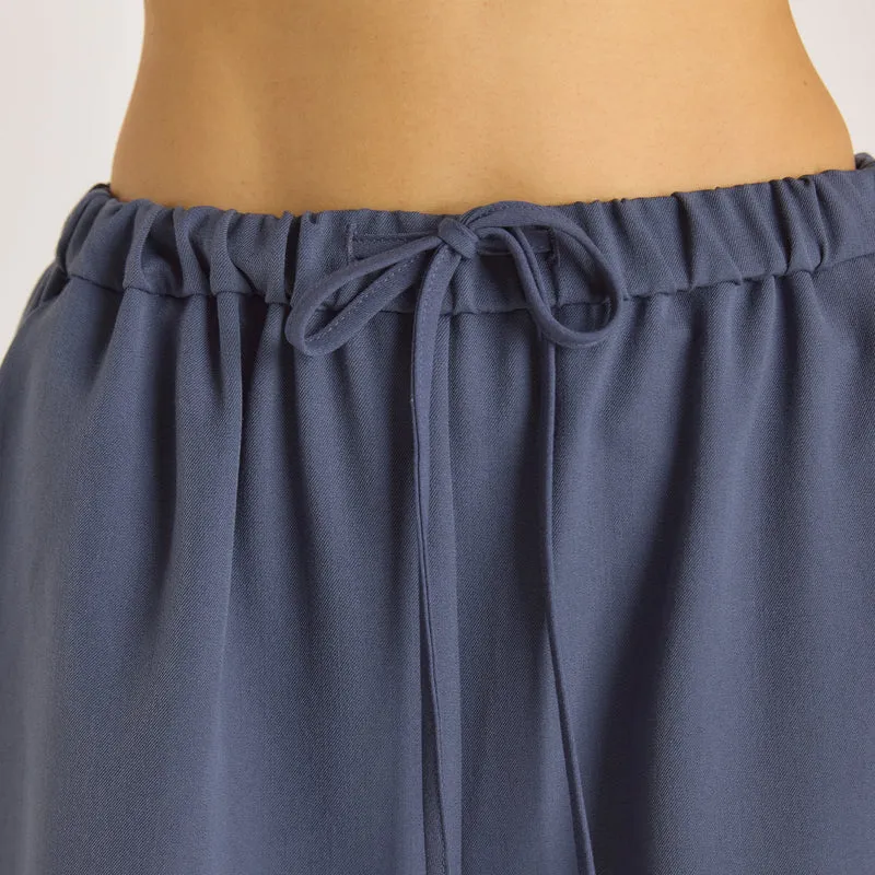 Pantalon Large et Droit - Bleu