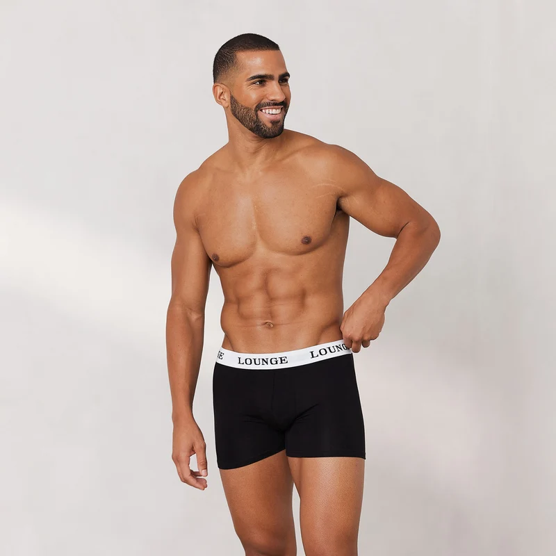 Boxers Everyday pour Homme (pack de 3) - Noir