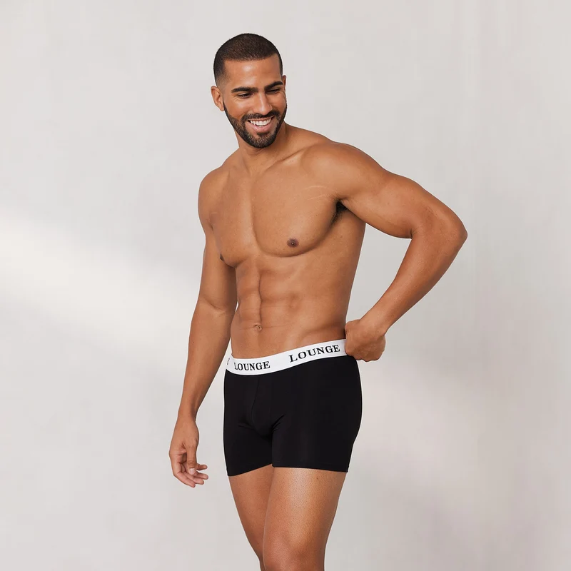 Boxers Everyday pour Homme (pack de 3) - Noir