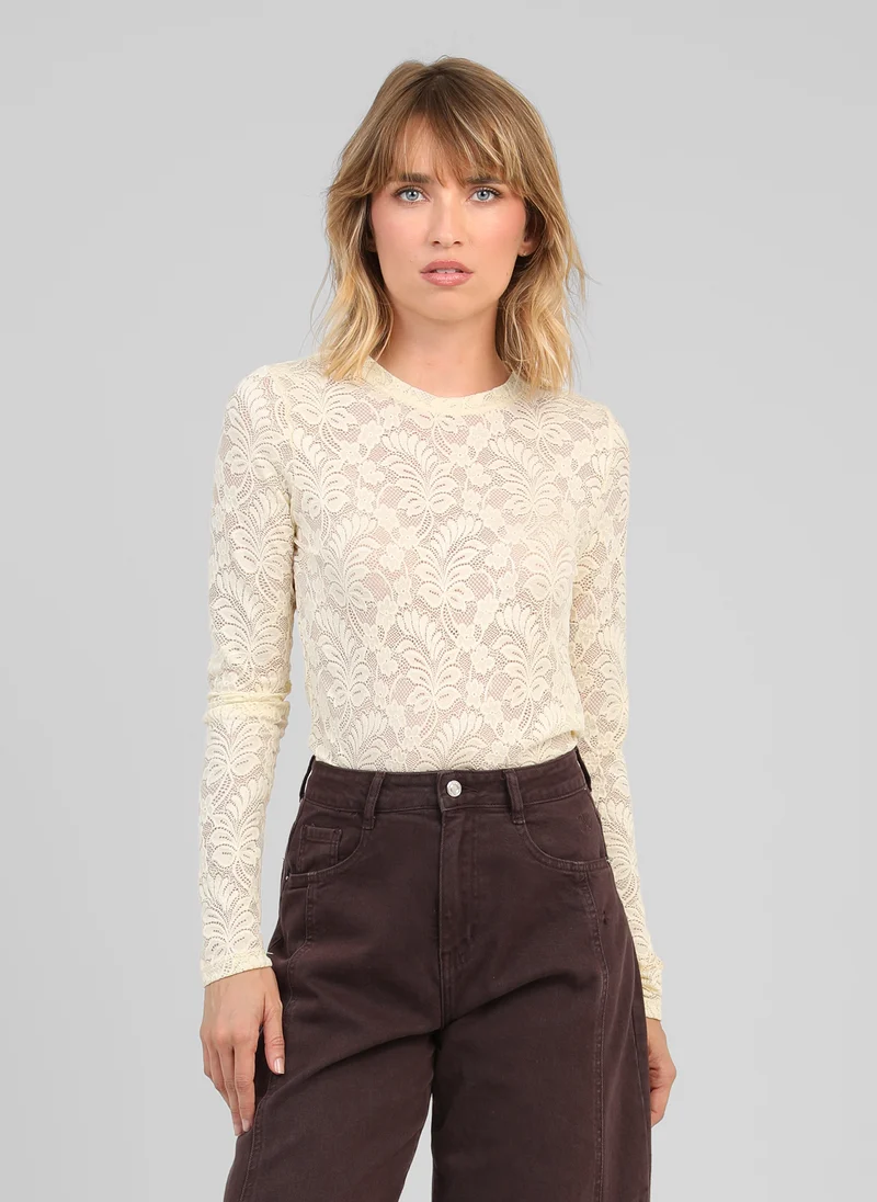 TEE-SHIRT ALEZANA ecru