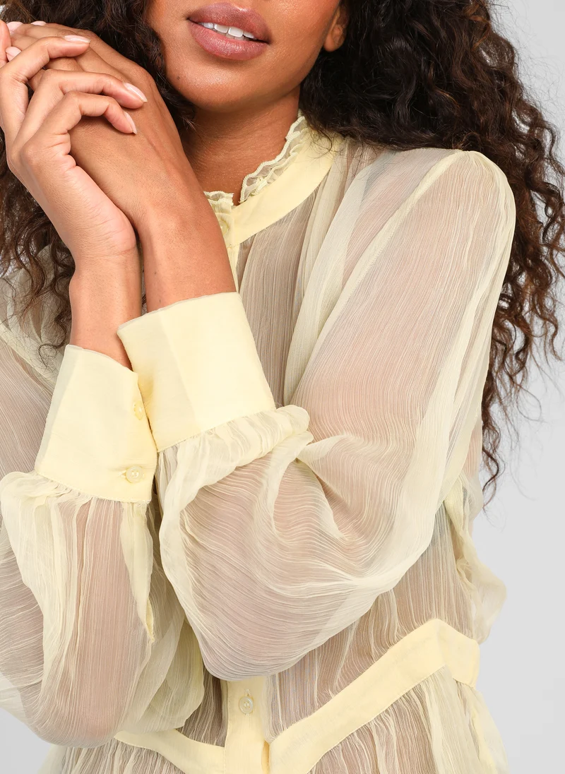 BLOUSE SIRIALIE vanille