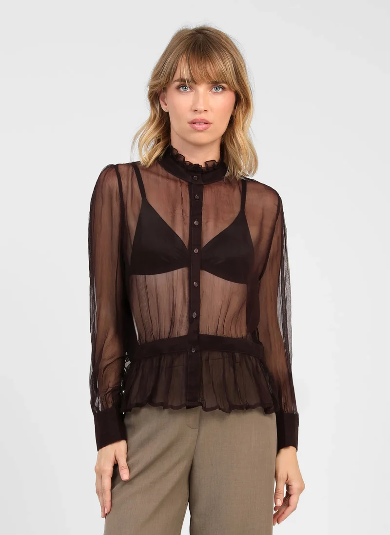 BLOUSE SIRIALIE cafe