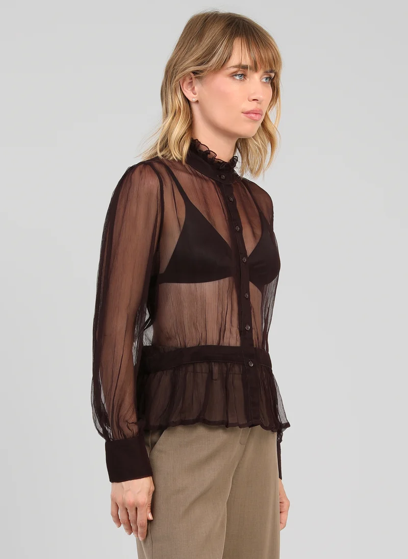 BLOUSE SIRIALIE cafe