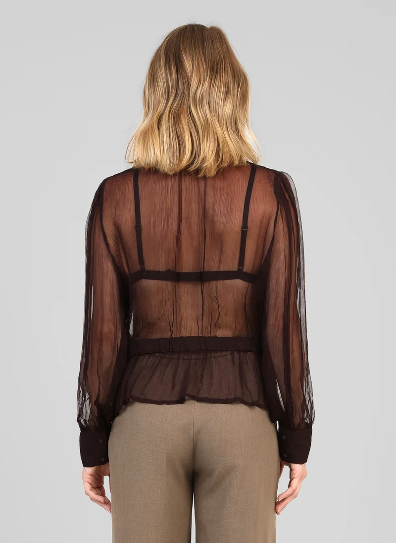 BLOUSE SIRIALIE cafe