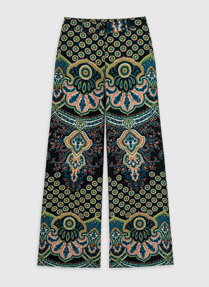 PANTALON ROSELA balmera turquoise