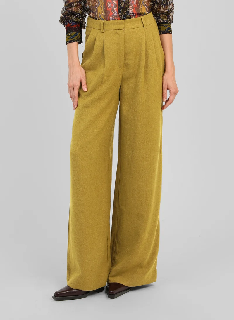 PANTALON PERLA absynthe
