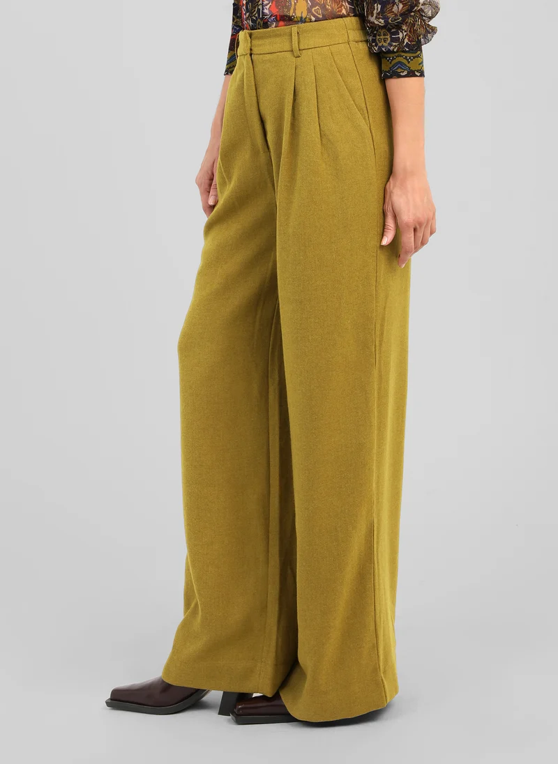 PANTALON PERLA absynthe