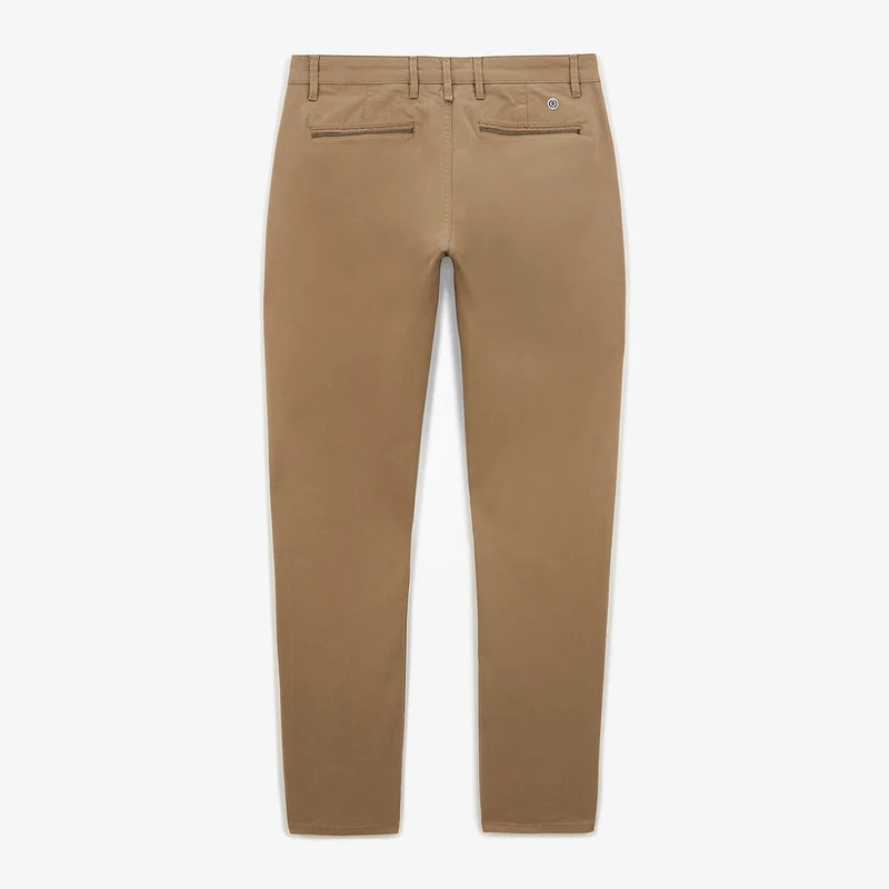 Chino 702 coupe droite confort beige