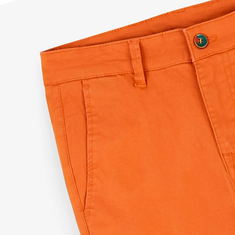 Chino 702 coupe droite confort terracotta