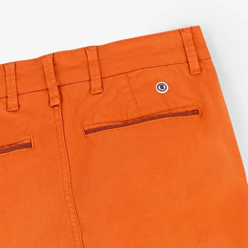 Chino 702 coupe droite confort terracotta