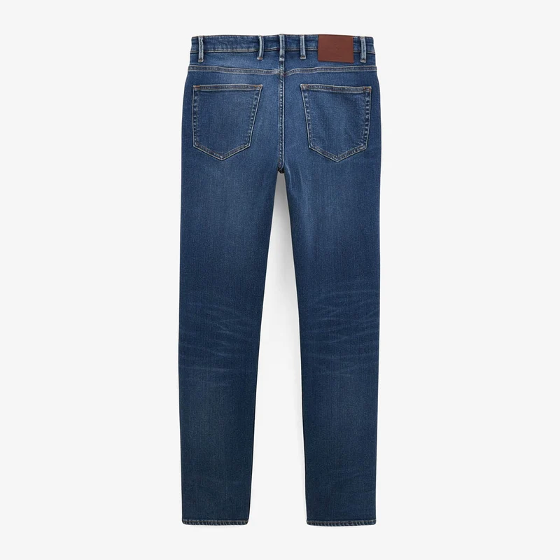 Jean 325 slim powertwist bleu en coton