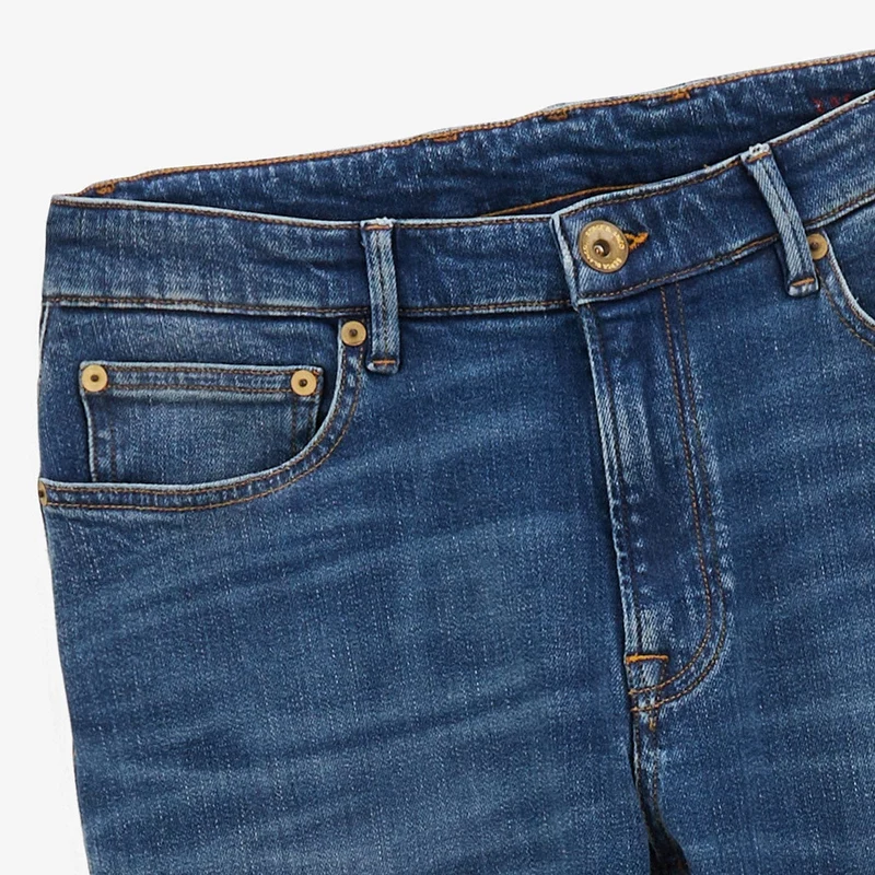 Jean 325 slim powertwist bleu en coton