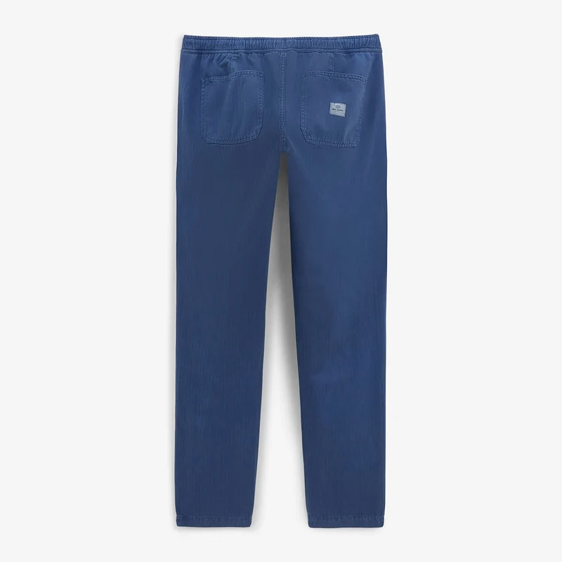 Chino 743 élastiqué à chevrons bleu nation coupe large