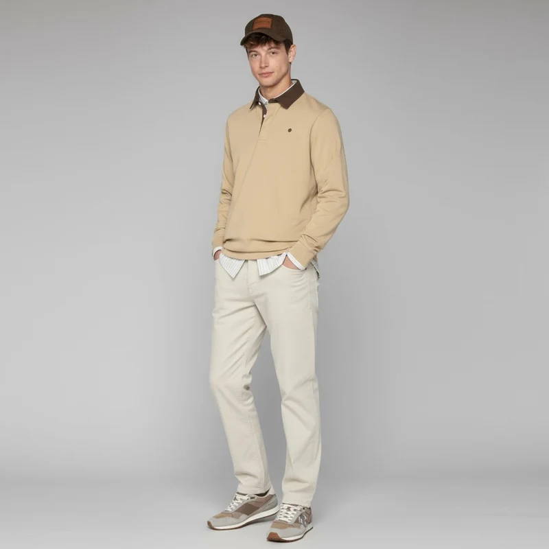 Jean 325 slim powertwist blanc latte