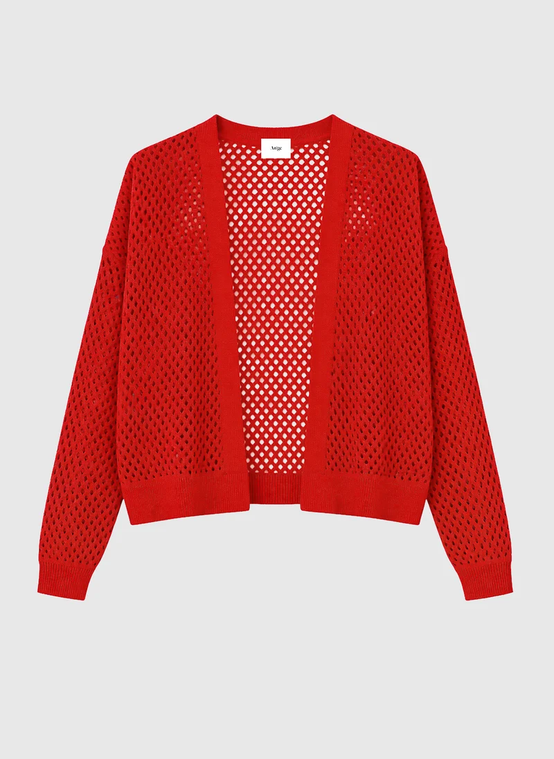 GILET VALERIO rouge