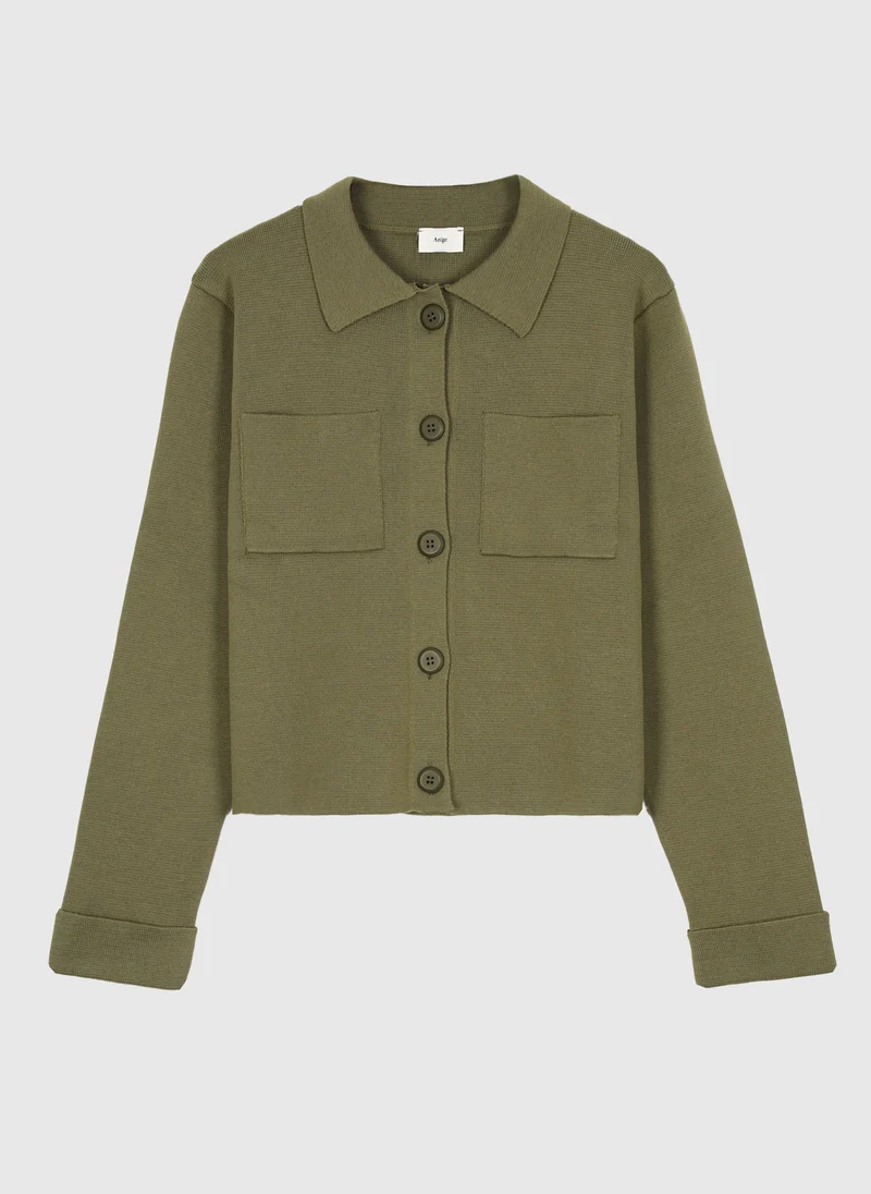 GILET LEVALIMANA kaki