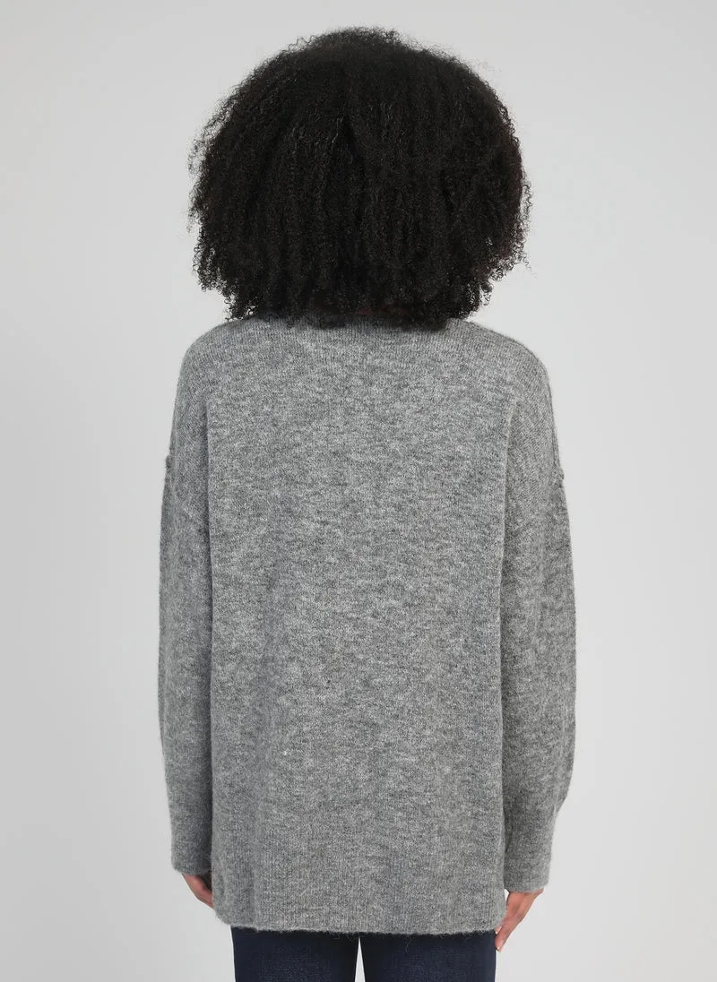 PULL LAFUNKY gris chine