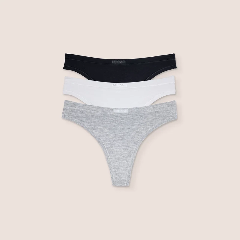 Bamboo Comfort String (Pack de 3) - Multi