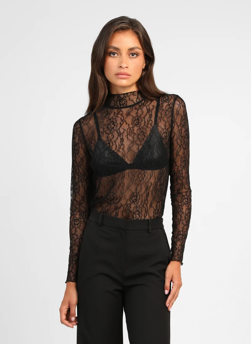 TEE-SHIRT ALIBANA noir