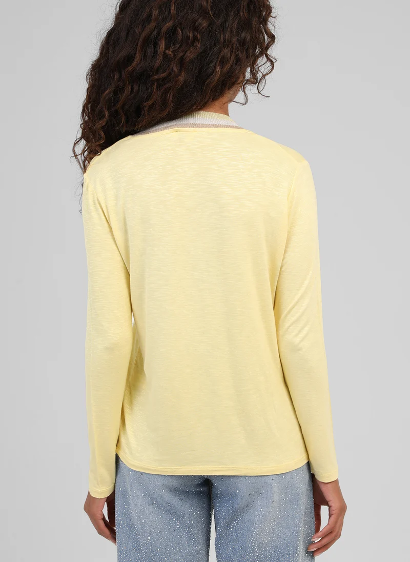 T-SHIRT TONGALI paille