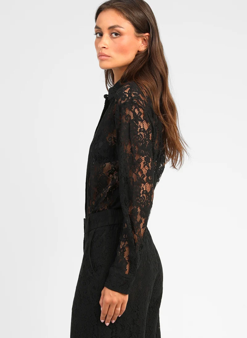 CHEMISE AMONINA noir