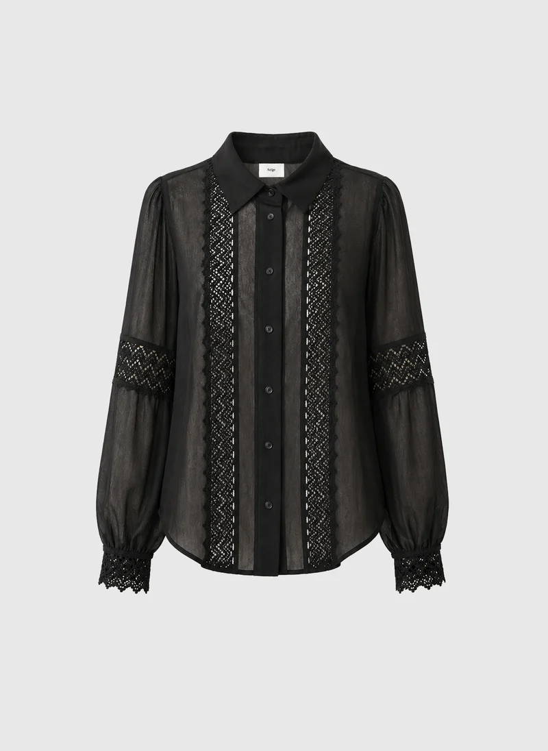 CHEMISE SIDONY noir
