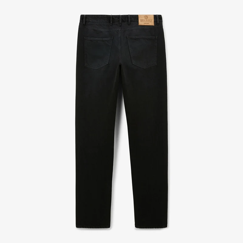 Jean 331 tapered fit noir en coton coupe large