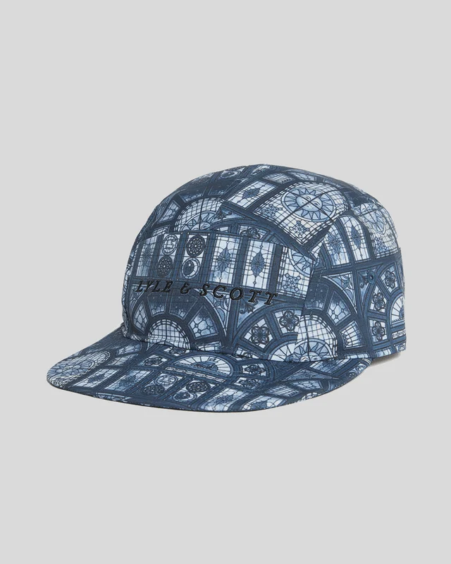 Stained Glass Print Baseball Cap