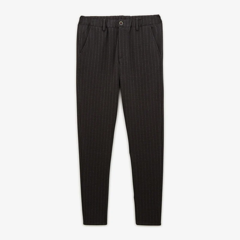 Pantalon 736 gris acier large
